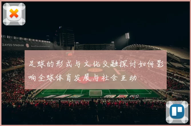 足球的形式与文化交融探讨如何影响全球体育发展与社会互动